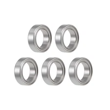 SMR128ZZ Ball Bearings 8mm x 12mm x 3.5mm Double Shielded Stainless Steel 5pcs