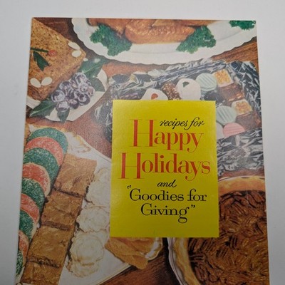 c1950s Karo Mazola Reynolds Happy Holidays Recipe Booklet Jane Ashley Vtg Ad