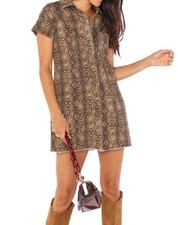 Show Me Your Mumu Cyrus Mini Dress in Queen Cobra Size M