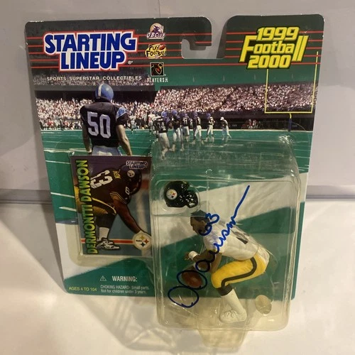 Detmontti Dawson Signed 1999/2000 Starting Lineup with Case JSA COA