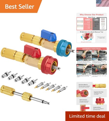 #ad R134A Valve Core Quick Remover Installer High Low Pressure Valve Core Remove... $35.19