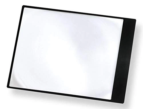  Fresnel 2x Flexible Page Magnifier for Reading Books, Newspapers, Magazines,  - Image 2 of 4