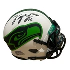 Tyler Lockett Signed Seahawks Lunar Eclipse Alternate Speed Mini Helmet JSA COA