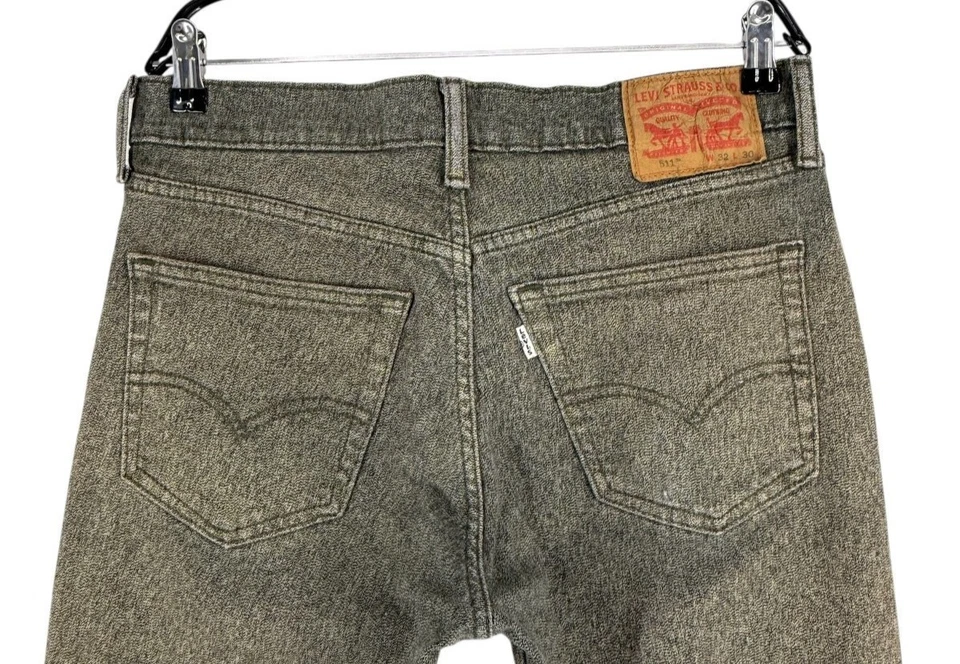 Levi's Strauss & Co Hombre 511 1% Elastano Vaqueros Rectos W32 L30 - Imagen 4 de 4