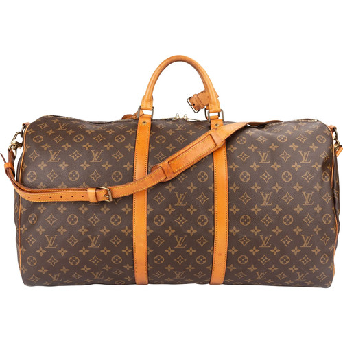 Louis Vuitton Monogram  Keepall 60 Bandoulière Travel Bag    Tasche