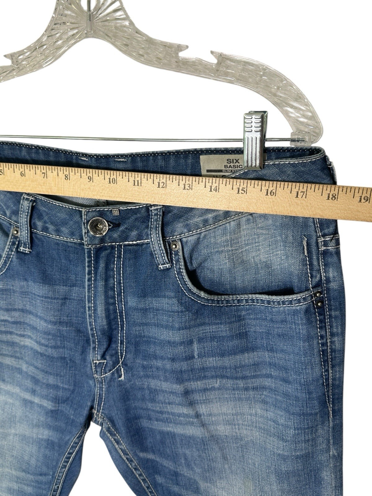 Buffalo David Bitton Evelon six basic Slim Straig… - image 6