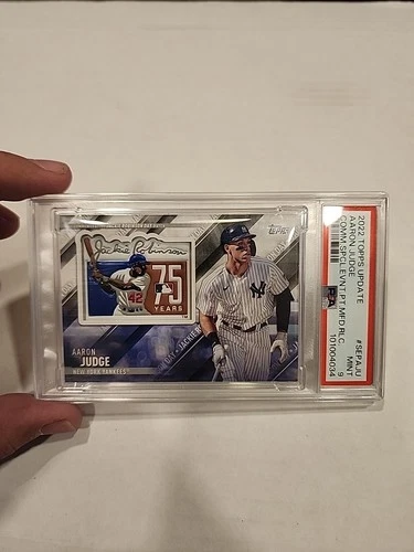 2022 Topps Aaron Judge Commemorative Jackie Robinson Patch Card PSA 9 (POP 1)