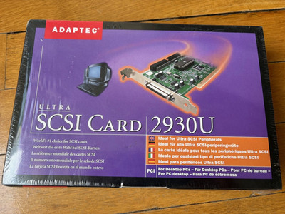 NOS Adaptec AHA 2930U PCI Vintage SCSI Adapter NEU VERSIEGELT - Ultra SCSI