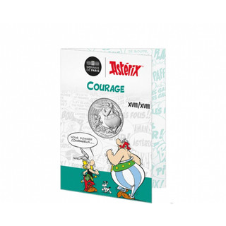 Frankreich 10 Euro 2022 Asterix courage Silber 333 BU Coincard