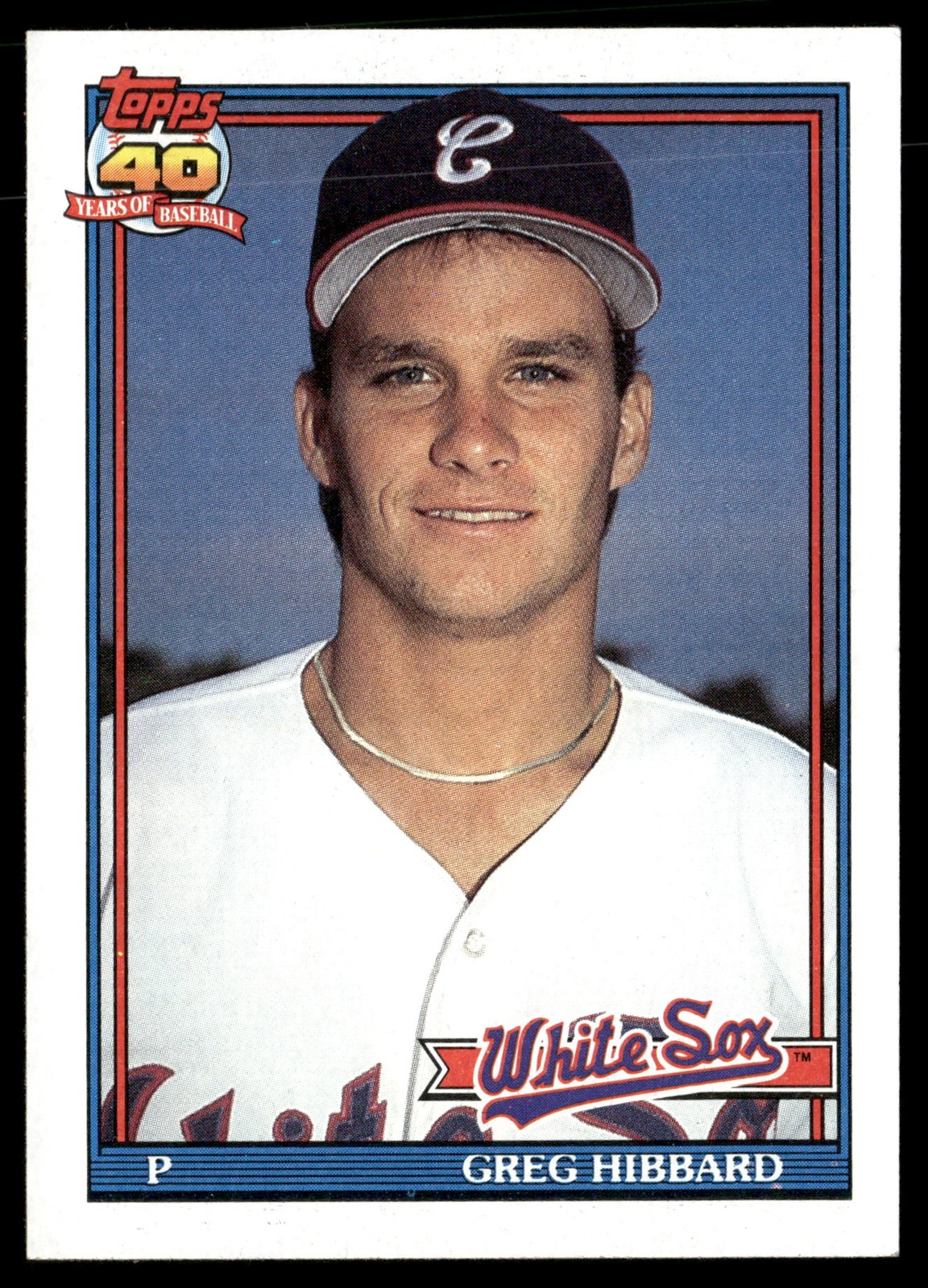1991 Topps #256 Greg Hibbard