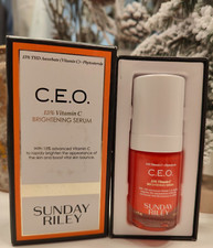 Sunday Riley C.E.O. 15 Vitamin C BRIGHTENING SERUM Anti-Aging Treatment 0.5oz