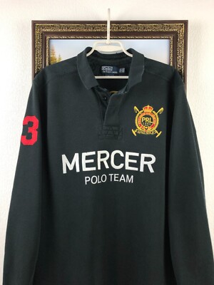 Polo Ralph Lauren Shirt Black Mercer Team 3 Winter Challenge Cup