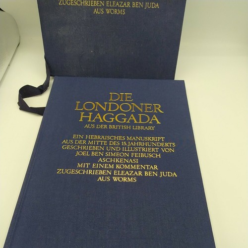 Jewish Ashkenazi German: Haggada Die Londoner Haggada. Aus der British Library - Bild 5 von 12