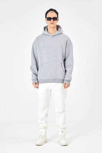 Basic Hoodie Sweatshirt Baumwolle Cotton Unisex - 第 59/93 張圖片