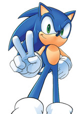 Sonic The Hedgehog Weatherproof Anime Sticker 6" Car Decal S3