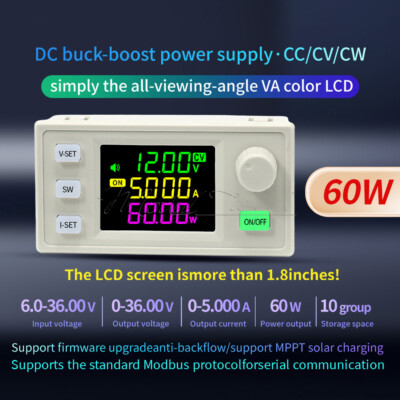 SK60X CNC Buck-Boost DC Adjustable Voltage Regulator Power Supply Module 60W