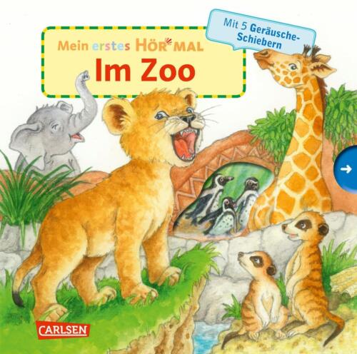 Mein erstes Hör mal (Soundbuch ab 1 Jahr): Im Zoo - Kyrima T ... 9783551254757 - Afbeelding 1 van 7