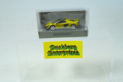 Minichamps 870 154434 McLaren 675 LT Spider solis gold OVP 1:87 166417