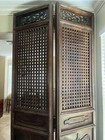 Antique Qing Chinese Carved Elm Wood Screens (set Of Four) — photo 5