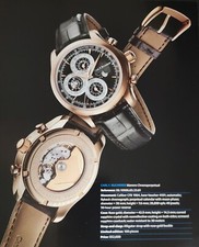Carl F Bucherer Watch Picture Magazine Ad Art Out of Print Wall Art Display