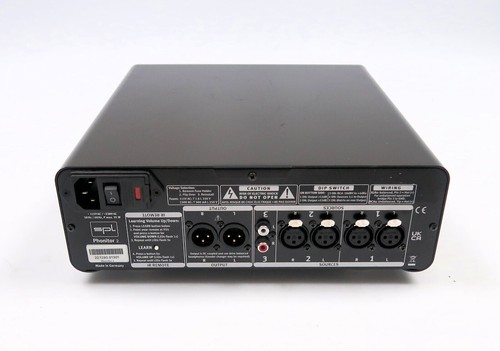 SPL Phonitor 2 Black Headphone Amplifier Monitoring Amplifier Original Packaging + 2Y Warranty - Picture 4 of 10
