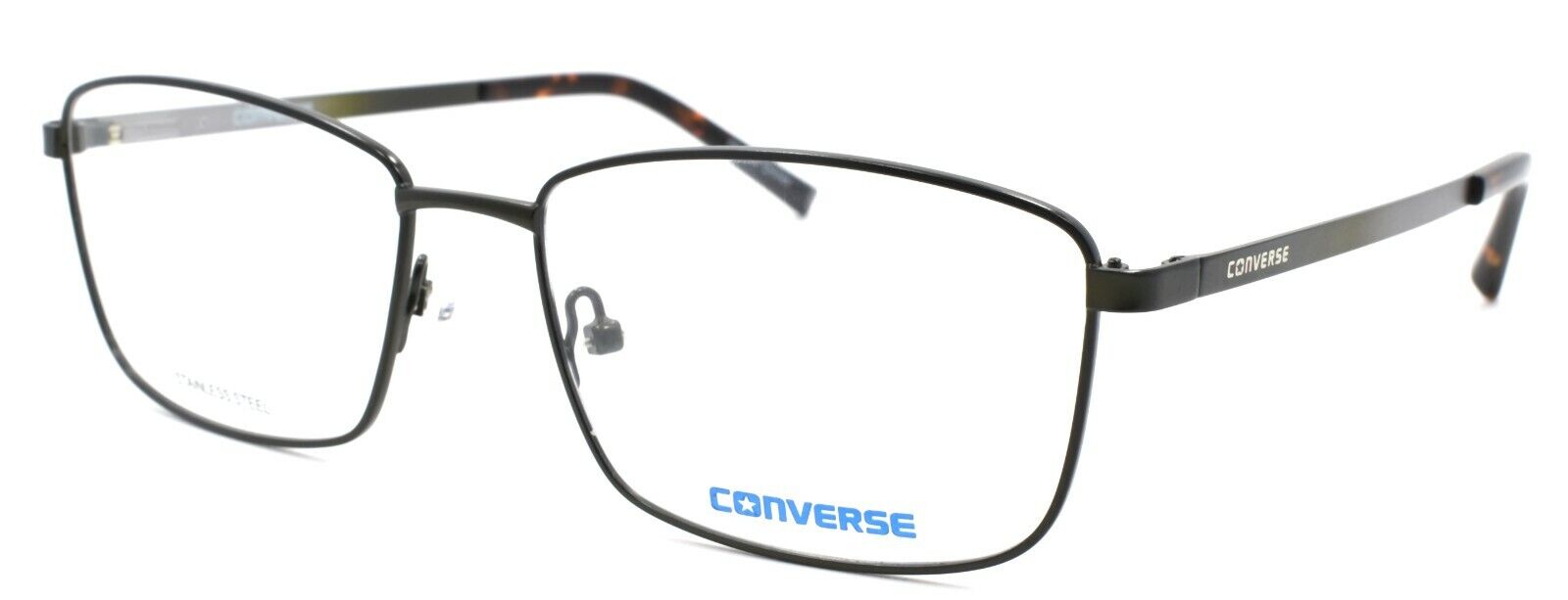CONVERSE G201 Men's Eyeglasses Frames 56-17-140 Black + CASE