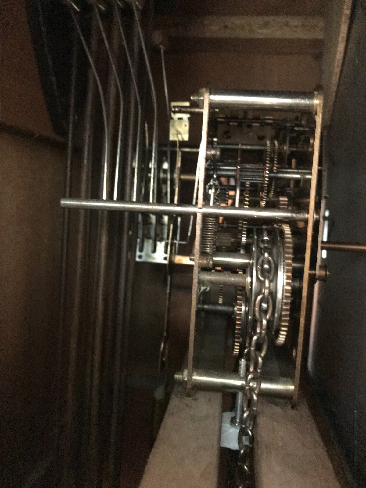 WeightDriven Grandfather Clock eBay