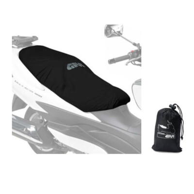 Coprisella Impermeabile GIVI S210 Per Kymco Agility 125 – Antipioggia, Bordi Elastici, Cinghia Di Fissaggio
