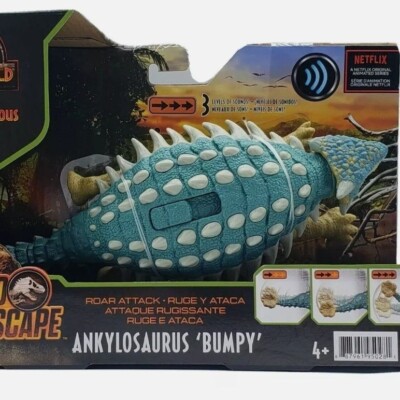 Jurassic World Camp Cretaceous Roar Attack Ankylosaurus Bumpy Action ...