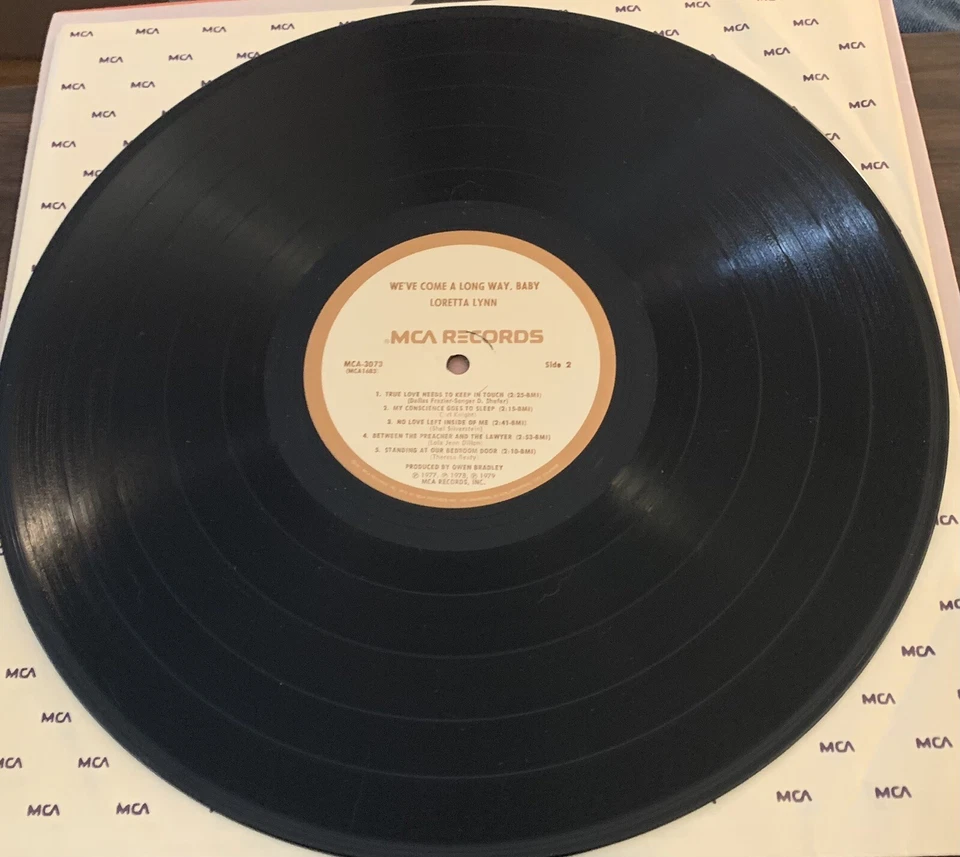 Loretta Lynn We've Come A Long Way, Baby LP 1979 Country Singer 1970s TESTED Foto 3 de 4