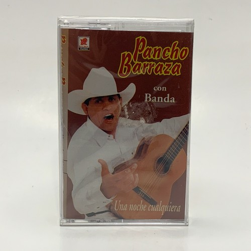 Pancho Barraza Cassette Una Noche Cualquiera con Banda Rare New Sealed