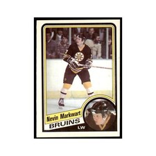 1984 O-Pee-Chee Nevin Markwart RC Boston Bruins #8