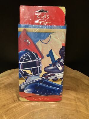 Vintage Home Trends  Kids Sports Equipment Borders Wallpaper