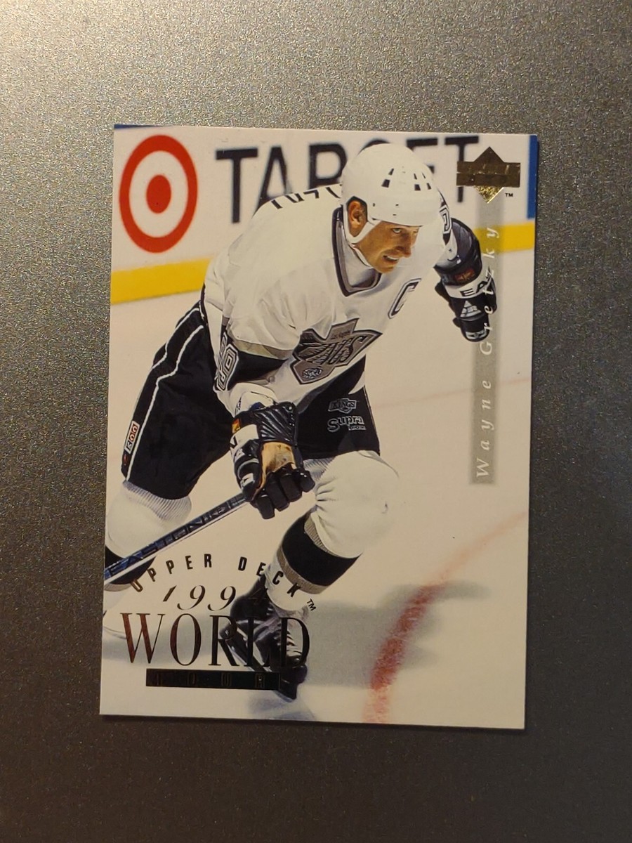 Wayne Gretzky 1994-95 Upper Deck Hockey Card #541 World Tour Los Angeles  Kings