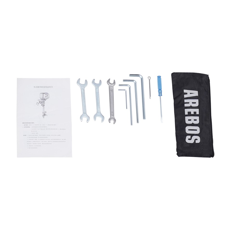 48V Electric Outboard Motor Fishing Boat Engine 4800rpm Trolling Motor