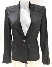 Dolce & Gabanna Black Blazer Size It38, Us2, Uk6