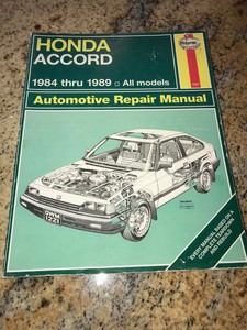 Haynes Manuals: Honda Accord, 1984-1989 Vol. 1221 by John Haynes and