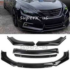 For Nissan Juke Sport 4-door Front Bumper Lip Splitter Spoiler Gloss Black Body For Nissan Juke Sport 4-door Front Bumper Lip Splitter Spoiler Gloss Black Body