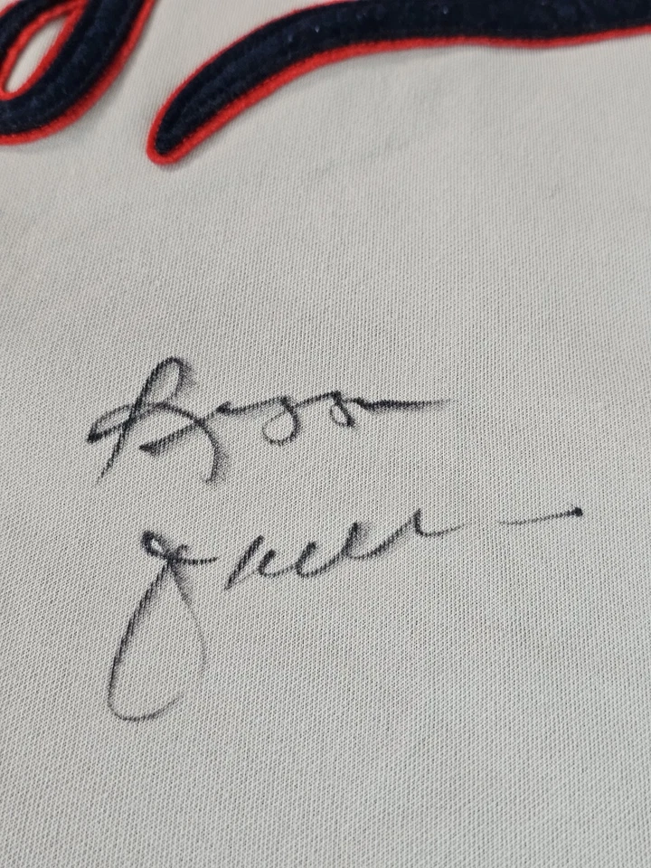 Reggie Jackson Autographed/Signed Grey Sweater JSA COA New York Yankees - Image 2 of 4