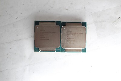 Lot of 2 Intel 8 Core Xeon E5-2620v3 SR207 2.4GHz LGA 2011-3 CPU Processor