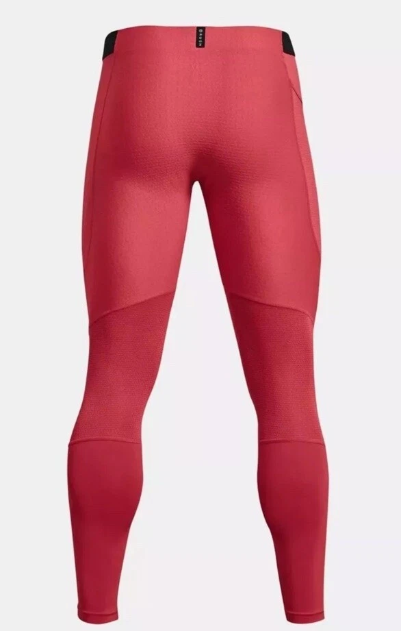 Leggings de compresión Under Armour Heatgear para hombre SmartForm Rush rojos talla M nuevos con etiquetas Foto 2 de 4