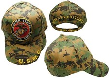 United States Marine Corps U.S.M.C. Always Faithful Digital Camouflage Cap Hat