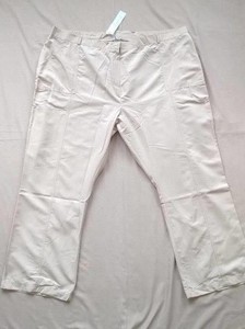 plus size white trousers uk