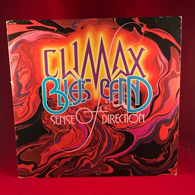 CLIMAX BLUES BAND Sense of Direction 1975 USA vinyl LP Shopping Bag People