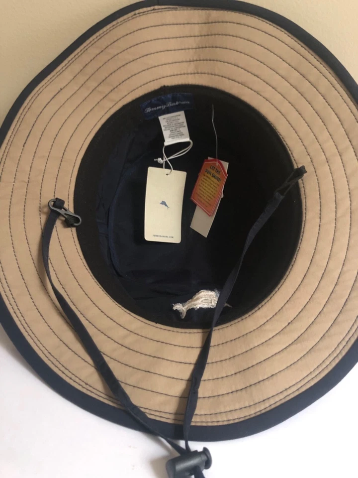 Tommy bahama sun hat upf 50+ wide brim packable with draw-string - Image 3 of 3