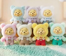 TOPTOY WINNIE THE POOH CANDY BEAR SERIES PLUSH BLIND BOX CONFIRMED FIGURE GIFT