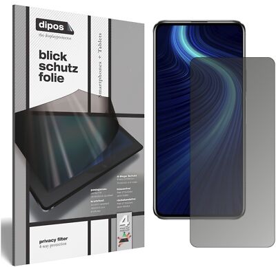 Dipos Pellicola Protettiva Privacy 4 Lati Per Honor Note 10 | Anti-sguardi, Resistente Ai Graffi, Made In Germany