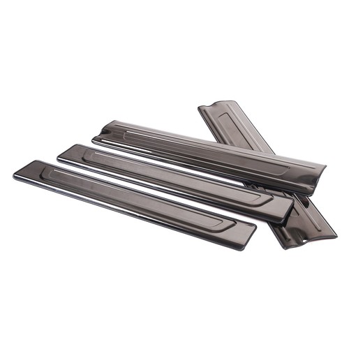 Stainless steel Black Interior Door Sill Trim Cover For BMW X1 U11 2023-2024 - Picture 5 of 7