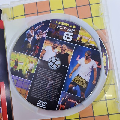 Les Mills BODYJAM 65 DVD Notes CD Body Jam AFRO CIRCUS JAM | eBay