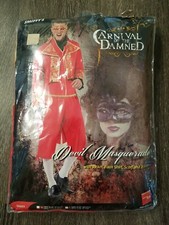 UU Adult Carnival Of The Dead Devil Masquerade Halloween Costume SIZE L